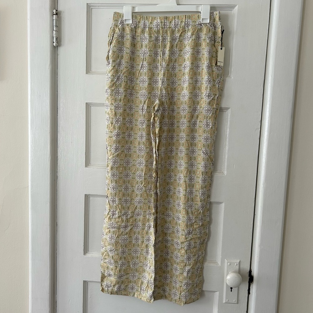 Geo Print Pajama Pants